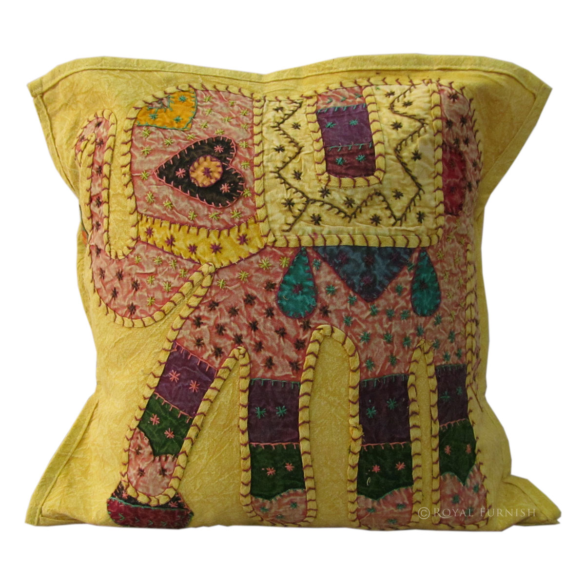 indian elephant pillow