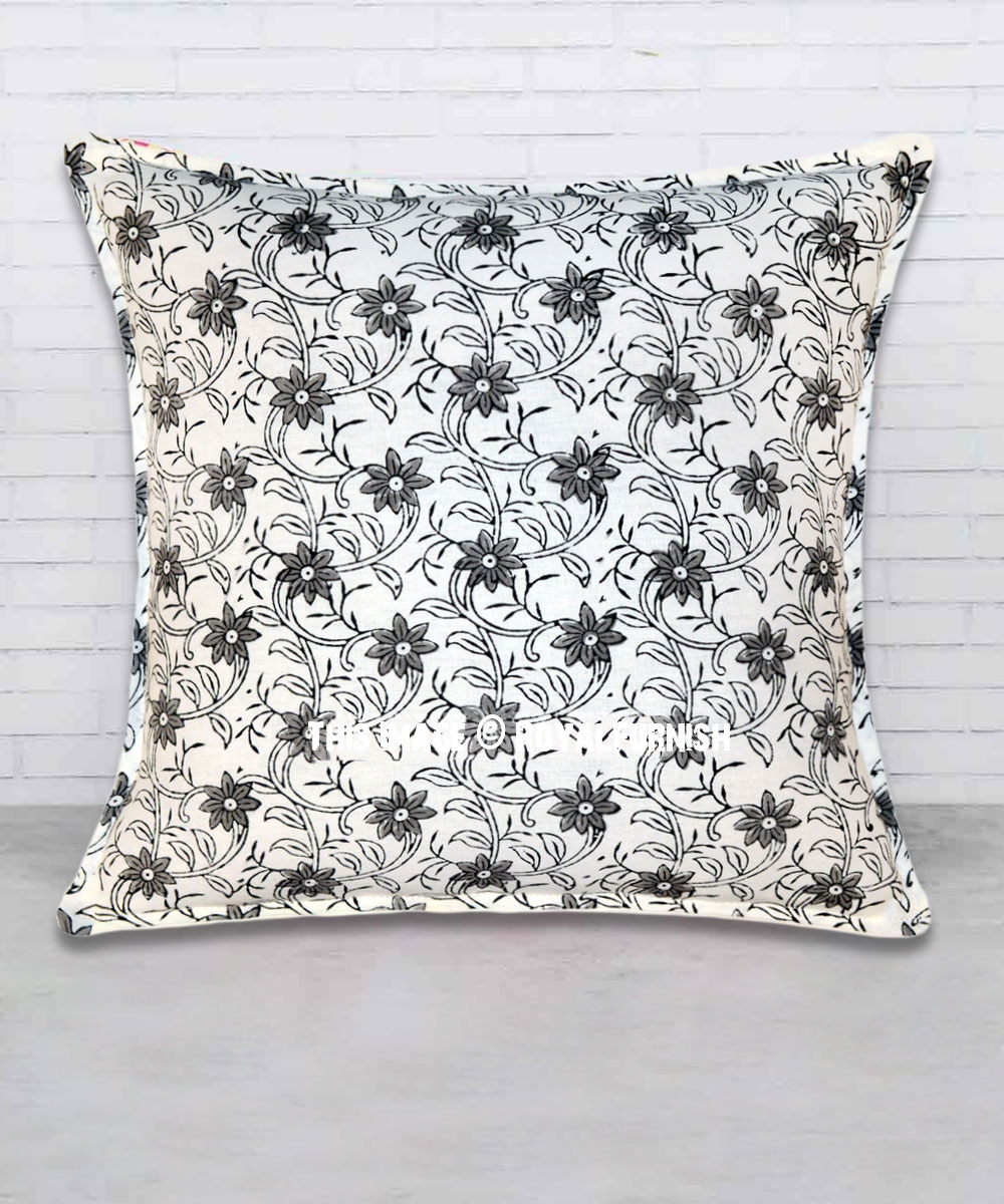 Black and white online print pillows