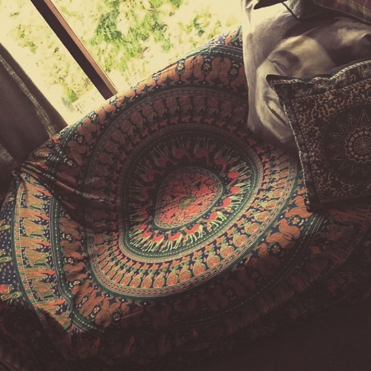 Mandala sofa throw :)