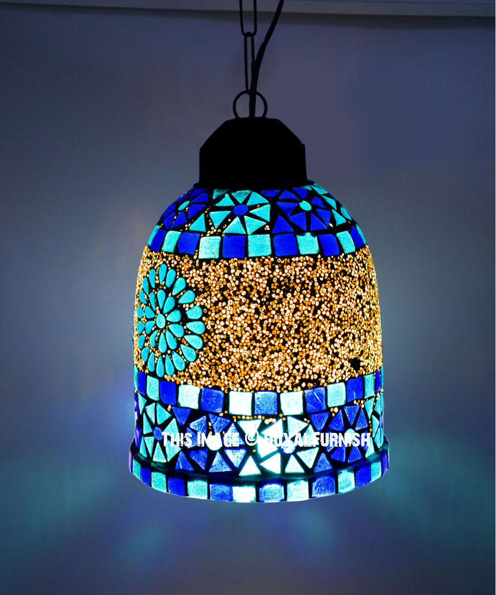 Artistic Designed Turkish Mosaic Pendant Light Royalfurnish Com
